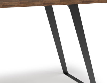 Lowry - Flat Top Desk - Rustic Natural Aged Brown