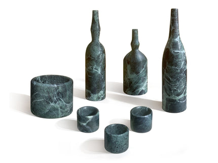 7 Pieces Luxury Natural Marble Living Room Accessories Set