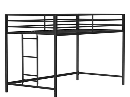 Adam - Twin Loft Bunk - Black