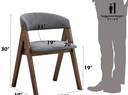 Keiki - Side Chair (Set of 2) - Gray
