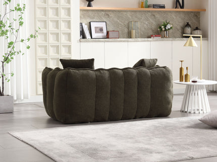 Cozy Beanbag Chair With High Resilience Foam Core For 2
