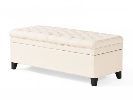 Juliana - Storage Ottoman With Birch Legs