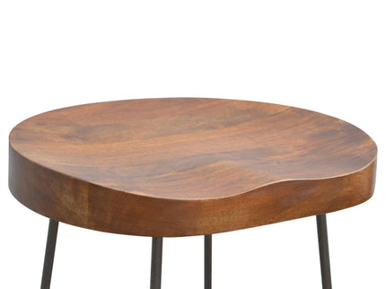 Chunky Bar Stool - Chestnut