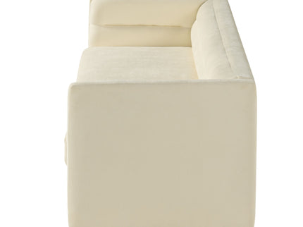 3 Seater Sofa Upholstery With Square Arms, Living Room Couch