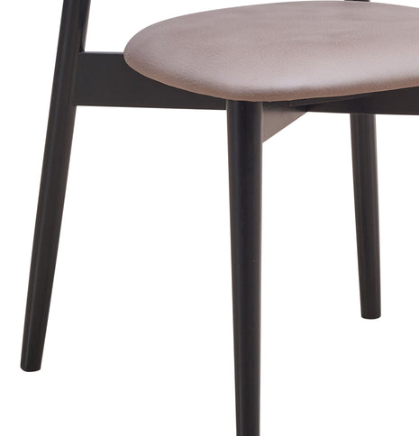 Lanae - 5 Piece Dining Room Set - Natural / Black