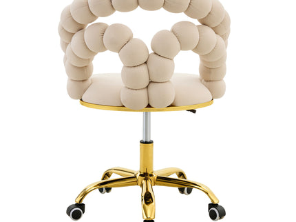 Puffy Bubble, Ball Chain Accent Chair With 5 Claw Casters