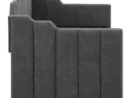 Pressley - Twin Daybed With Trundle - Charcoal