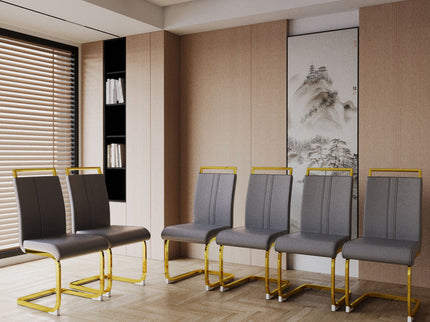 Side Dining Room Chair, Padded Seat High Back