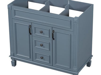 Bathroom Vanity Cabinet With 2 Soft Closing Doors And 2 Drawers
