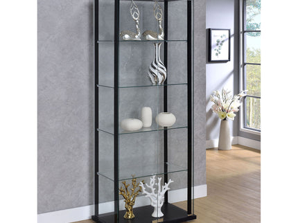 Hyacinth - 4 Shelf Curio Cabinet