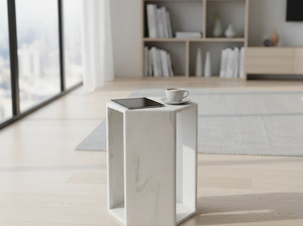 Modern Minimalist Hexagon Side Table