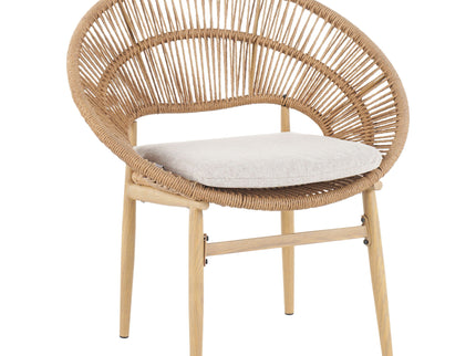 Cyril - Outdoor Papasan Style Dining Chair (Set of 2)