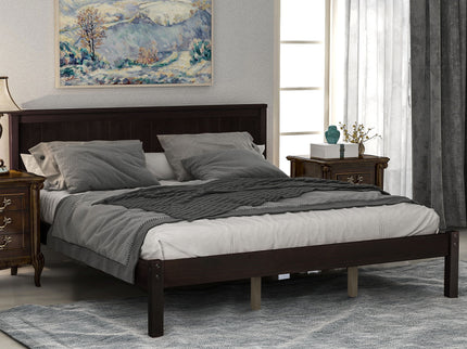 Platform Bed Frame With Headboard