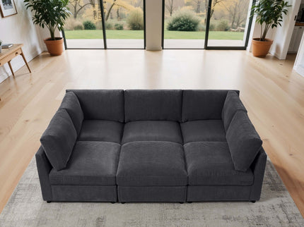 Modern Reversible Modular Sectional