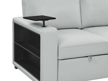Tracey - Sofabed With Pullout - Silver