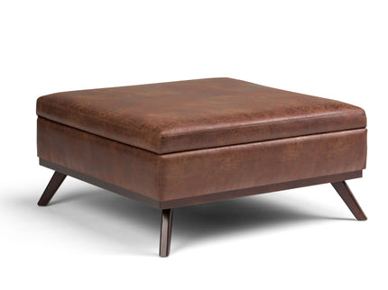 Owen - Multifunctional Square Coffee Table Storage Ottoman