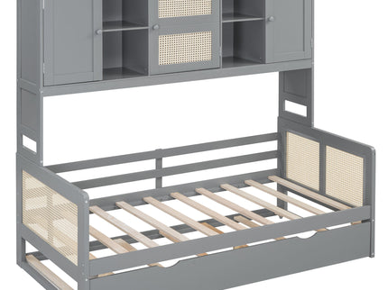 Daybed And All In One Cabinet And Shelf