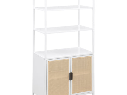Kenneth - 3 Shelf Radio Weave Accent Cabinet