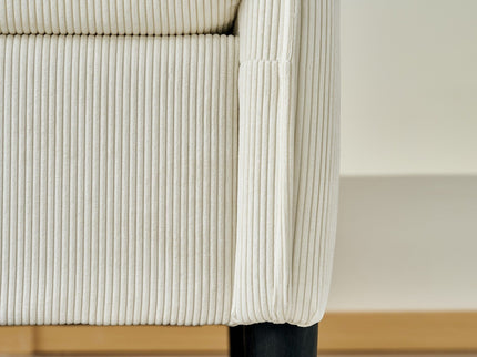 Comfy Oversized Chaise Lounge Chair With Ottoman And Storage