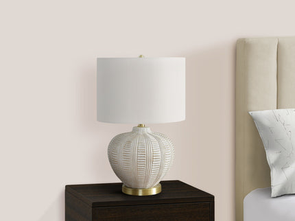 Transitional Lighting, Table Lamp, Resin - Cream