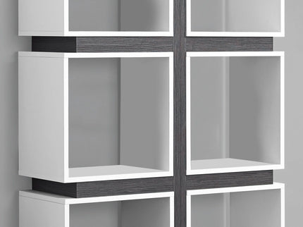 Bookshelf, Bookcase, Etagere, 5 Tier, For Office, Contemporary & Modern - White