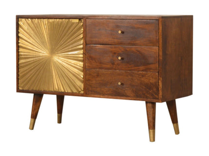 Manila - Sideboard, 3 Drawer - Chestnut