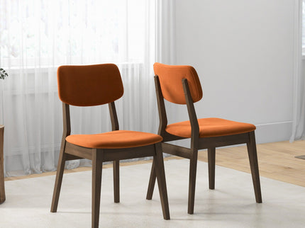 Carlos - Solid Back Side Chair (Set of 2)
