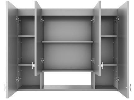 Wall Mounted Bathroom Cabinet With 5 Adjustable Shelves