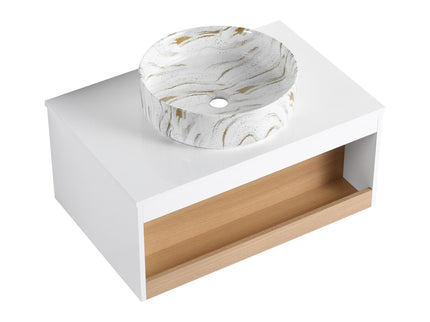Floating Bathroom Vanity With Vessel Sink