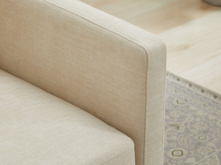 Square Upholstered Swivel Accent Chair