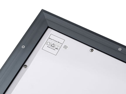 LED Bathroom Beveled Mirror, 3000 - 6000K Gradient Front And Backlit LED Mirror For Bathroom, 3 Colors Dimmable, Ip54 Enhanced Anti Fog
