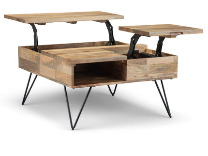 Hunter - Lift Top Square Coffee Table - Natural