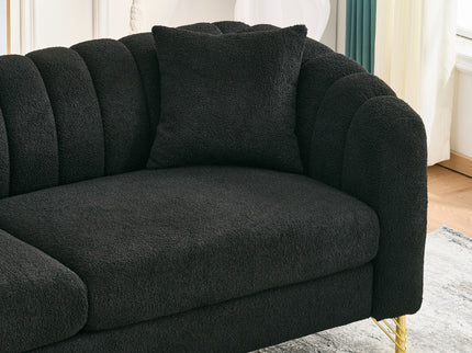 Oversized Sofa, Deep Tufted Couch