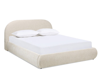 Archie Puffy Grounded - Upholstered Platform Bed