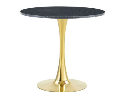 Round Dining Table & Thickened Top For Kitchen