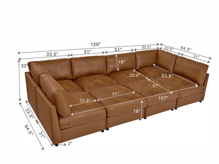 Modular Sectional With Custom Configuration