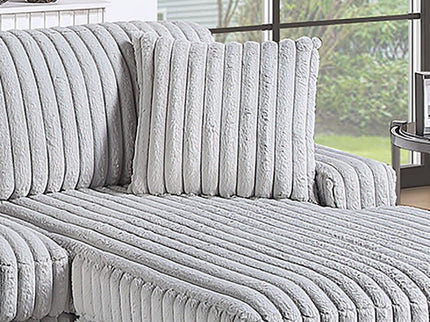 Sectional Sofa Set With Reversible Chaise, Living Room Furniture