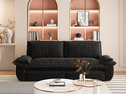 Queen Pull Out Bed, 3 In 1 Convertible Sleeper Sofa