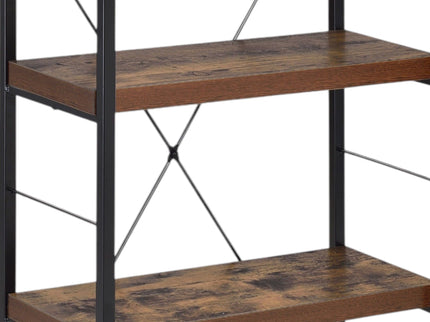 Bob - Bookshelf - Weathered Oak / Black