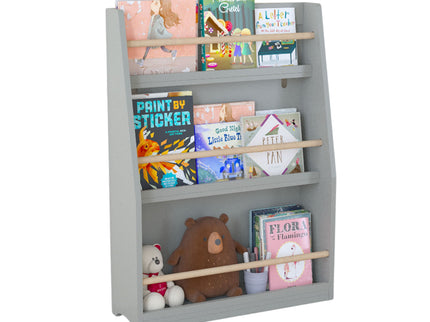 3 Tier Book Shelf, Compact Storage For Bedrooms