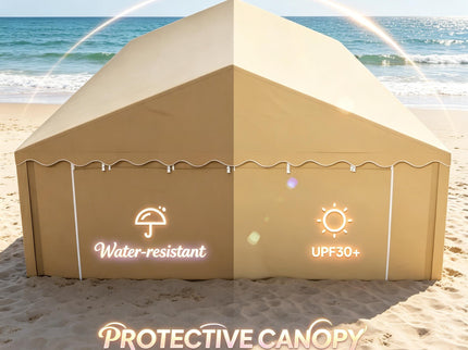 Outdoor Party Tent For Events - Brown