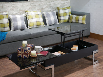 Calmam - High Gloss Coffee Table With Lift Top