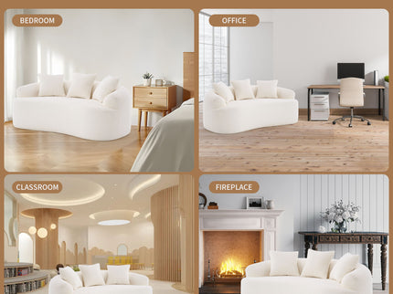Loveseat Sofa, Compact Design For Small Spaces