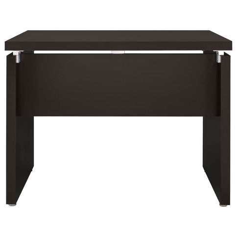 Extension Desk With Floating Top Design - Brown