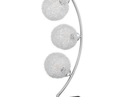 Mcdougal - Spherical Table Lamp With LED Lighting - Black