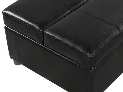 Twin Size Folding Ottoman Sleeper Bed With Mattress Convertible Guest Bed