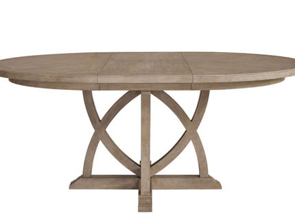 Round Dining Extendable Dining Table - Sand