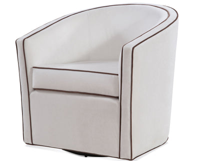Kendall - Swivel Chair With Barrel Back Design