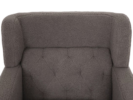 Upholstered Accent Chair Tufted Armchair For Living Room And Bedroom
