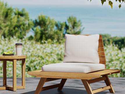 Sedona - Outdoor Club Chair With Slatted Design